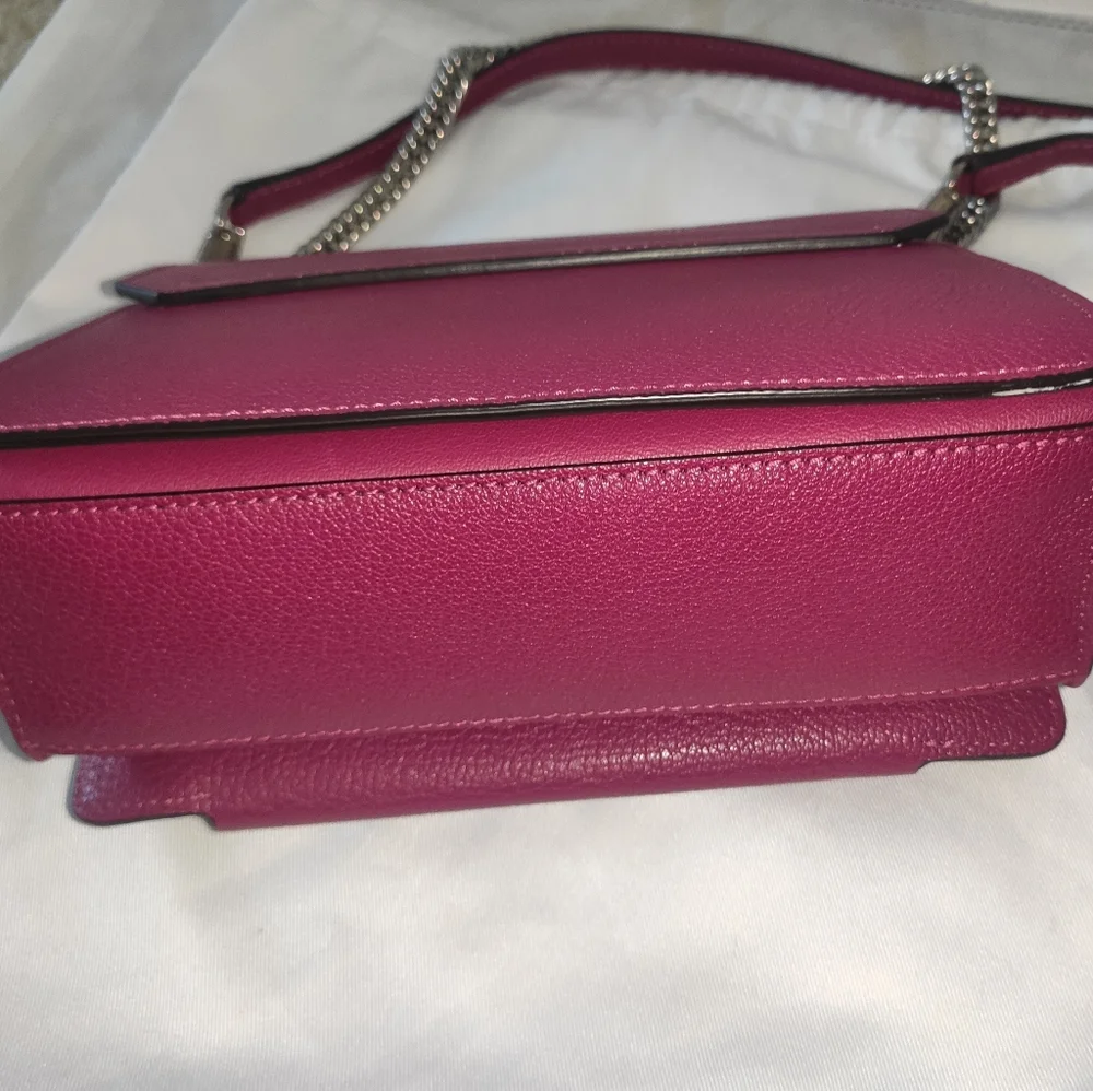 Givenchy GV3 Small Goatskin Shoulder Bag Orchid